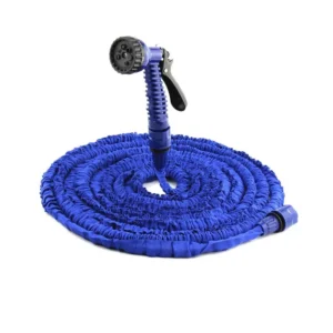 Furtun de gradina extensibil de 60 m + pistol de stropit cu 7 pozitii de stropire